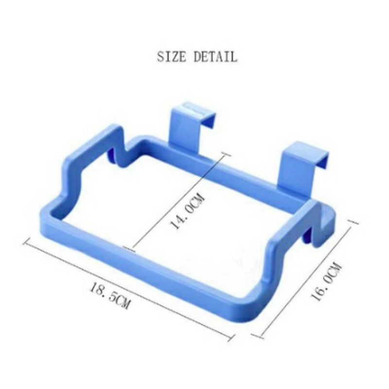 Bracket/Gantungan Kantong Plastik Tempat Sampah, Kain Lap