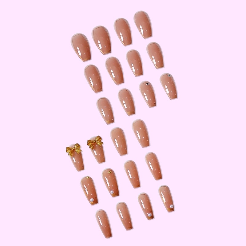 Kuku Palsu 【A164，lem sticker】Nikah Wedding False Nailart Pengantin Tangan