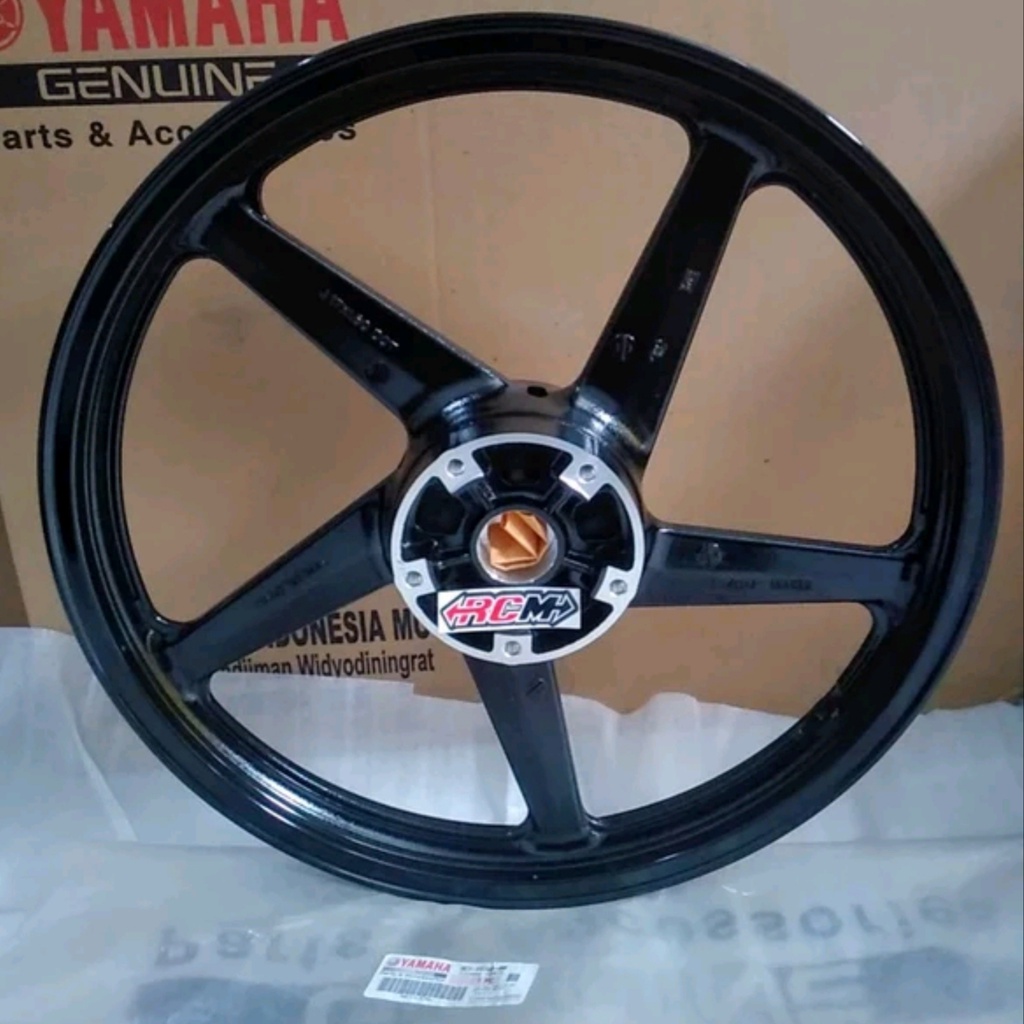 3C1-F5168-00 CAST WHEEL FRONT VELG VELEK PELEK BINTANG RODA DEPAN VIXION LAMA OLD OVI 3C11 ORI ORIGINAL YAMAHA YGP ASLI