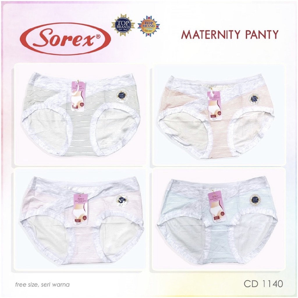 CELANA DALAM WANITA SOREX, CD IBU HAMIL 1141/1143/ 1140/ 1139/ 1134/ 1133 MATERNITY PANTS; CD HAMIL MINI