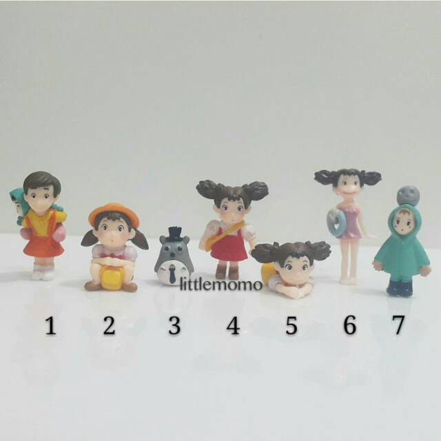 Satsuki Kusakabe, Mei Kusakabe, Totoro & Friends Mini Figure