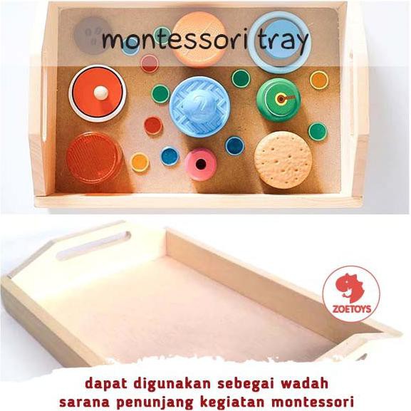 ZOETOYS MONTESSORI TRAY | MAINAN EDUKASI | MAINAN ANAK | EDUTOYS