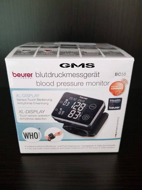 Tensi Digital BC 58 Beurer - Wrist Blood Pressure Monitor