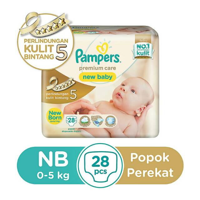 PAMPERS New Born - 28 Perekat