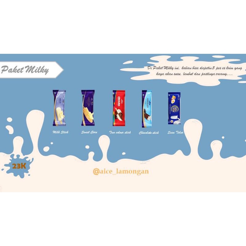 

Paket Milky Creamy