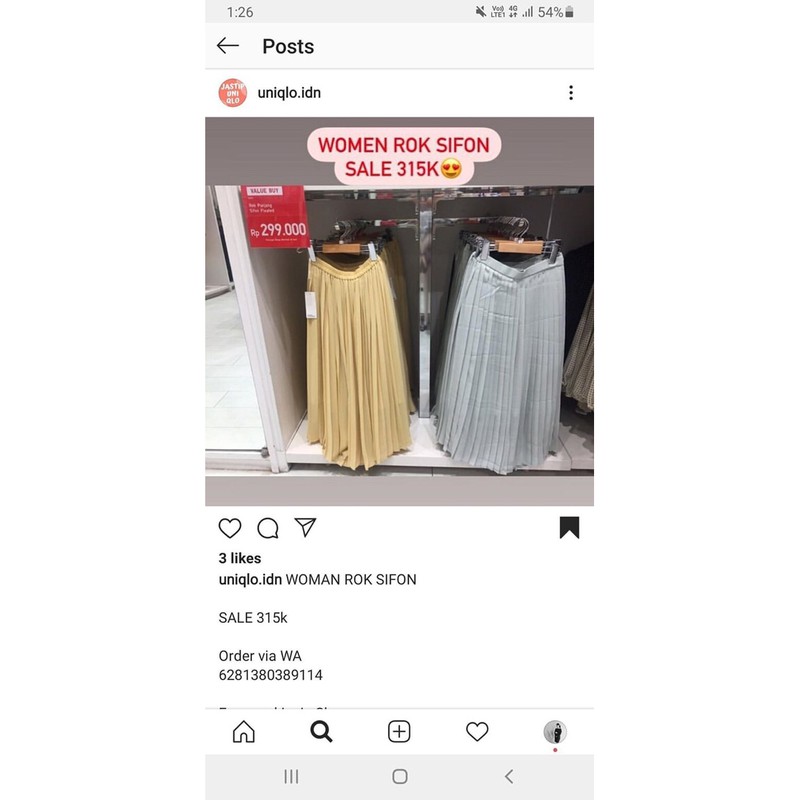 uniqlo rok sifon
