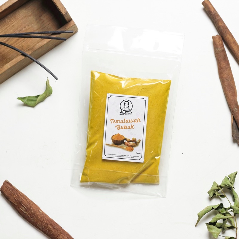 

100gr Temulawak Bubuk / Ground Java Turmeric / Rempah / JSR 100% PREMIUM