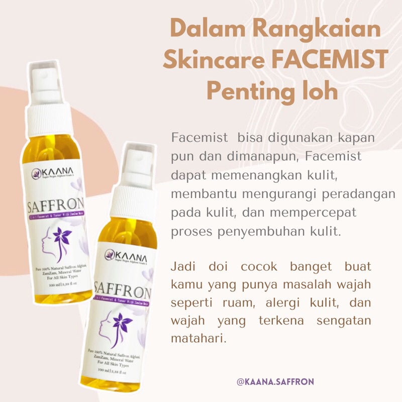 Diskon Facemist Kaana Akhir Bulan Juni!