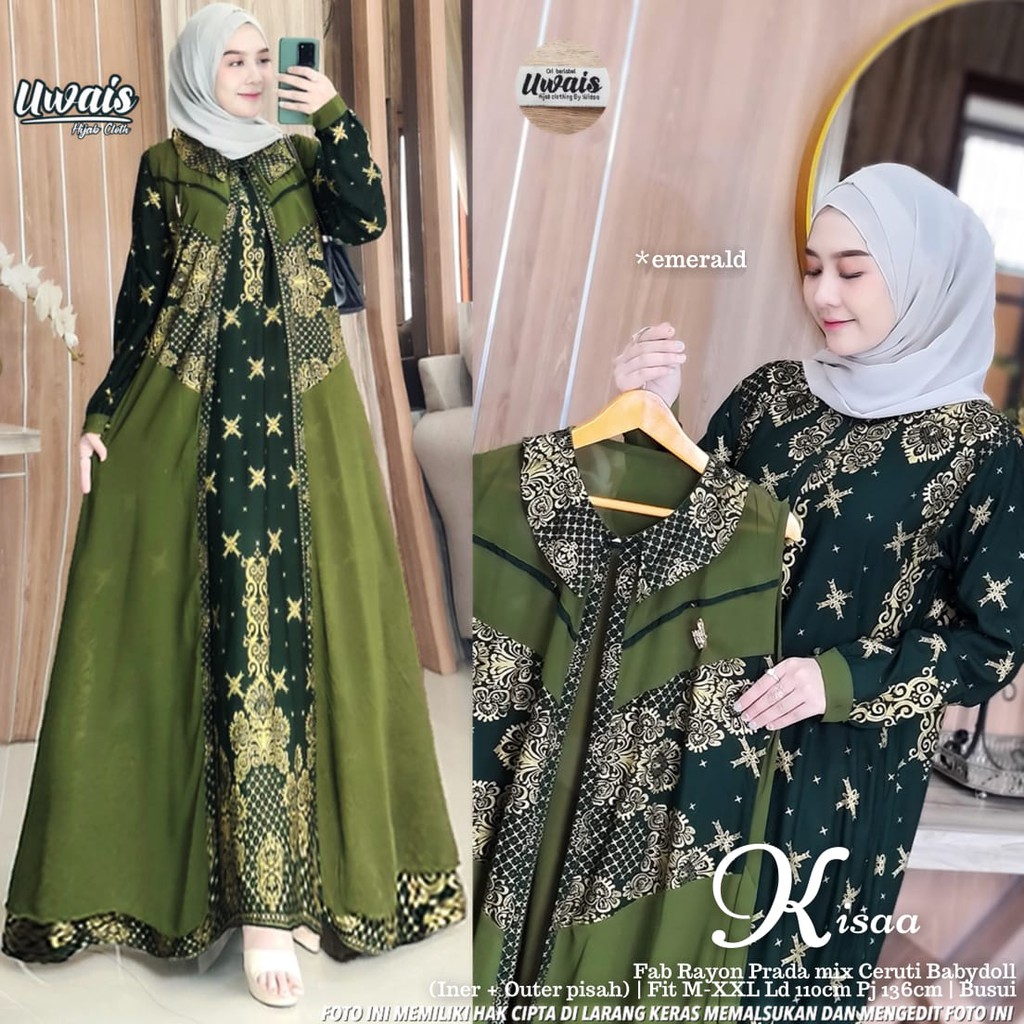 UWAIS GAMIS ORIGINAL | KISAA DRESS TERMURAH DAN TERLARIS