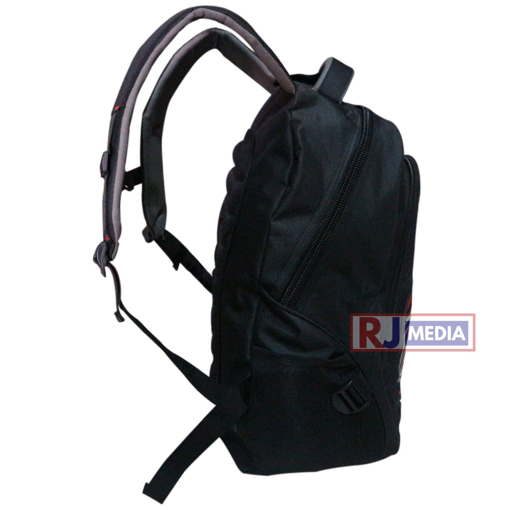 Tas Ransel Sekolah Extreme Palazo Original Keren Tas Laptop In Free Bag Rain Cover Backpack SMP SMA Kuliah Kerja Kualitas Premium Warna Hitam LIst Abu Merah Biru  Tas Sekolah SMP SMA Kuliah Kerja