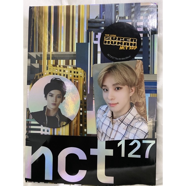 ALBUM Superhuman NCT 127 PC JUNGWOO CC TAEYONG