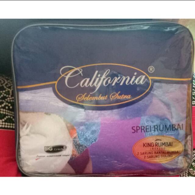 Sprei rumbai california