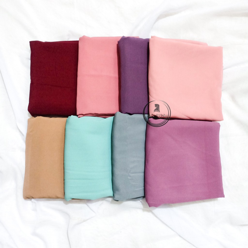 SEGIEMPAT WOLFIS JUMBO KERUDUNG SEGIEMPAT 130X130 BAHAN WOLFIS UKURAN JUMBO SAFA HIJAB