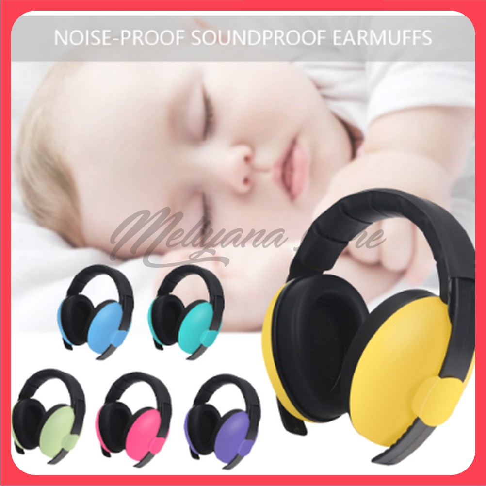 Penutup Telinga Bayi Peredam Kebisingan Earmuffs Children Baby Protection Ear Muff Noise Reduction