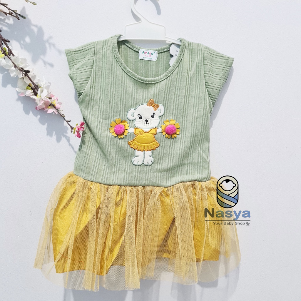 [MK-022] Dress Tutu Bayi 3-12 Bulan / Gaun Pesta Anak Perempuan Lucu Murah