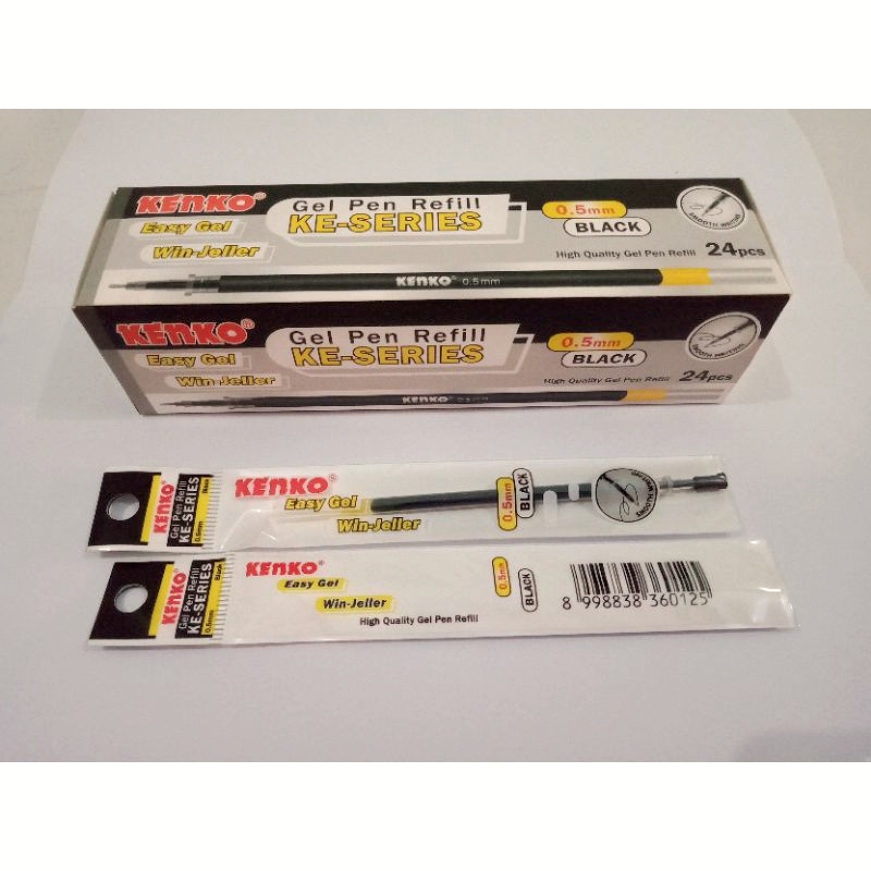 

Isi Refill Pulpen Gel Kenko Easy Gel Ke-Series Isi (24 pcs)