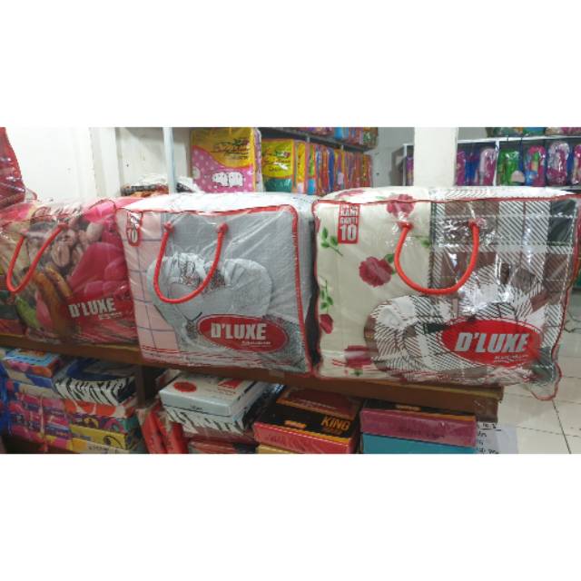 BEDCOVER KINTAKUN D'LUXE SPREI RUMBAI /180X200/KING SIZE