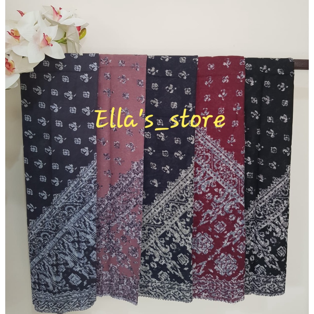 HIJAB SEGI EMPAT VOAL SQUARE MOTIF DIANPELANGI 2in1 LASERCUT MASAYU SERIES KW | JILBAB SEGI EMPAT MO