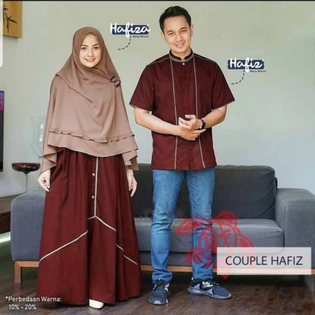 COUPLE HAFIZA MAROON