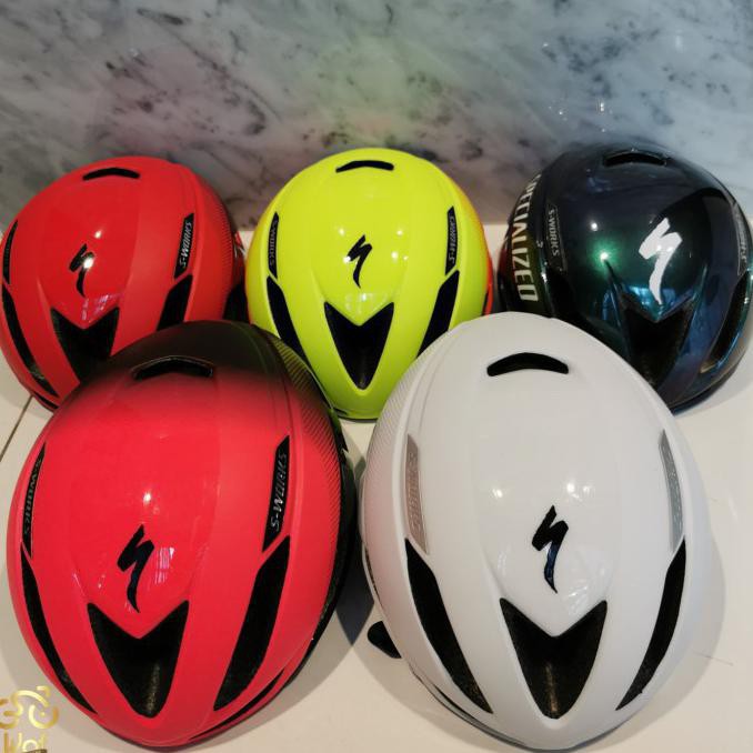 Dijual Helm Sepeda Specialized S-Works Evade Ii Acm Helmet Not Rockbros - Red Black Limited