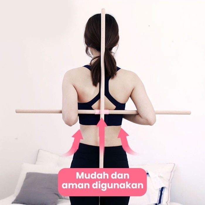 Hunchback Corrector YOGA Body Stick Penegak Tubuh