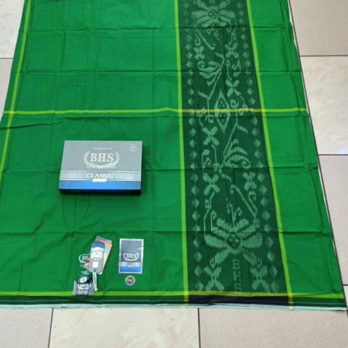 [[TERBARU]] Sarung Tenun BHS CLASSIC Silver TKC - Kain Sarung Tenun Premium o(〃＾▽＾〃)o