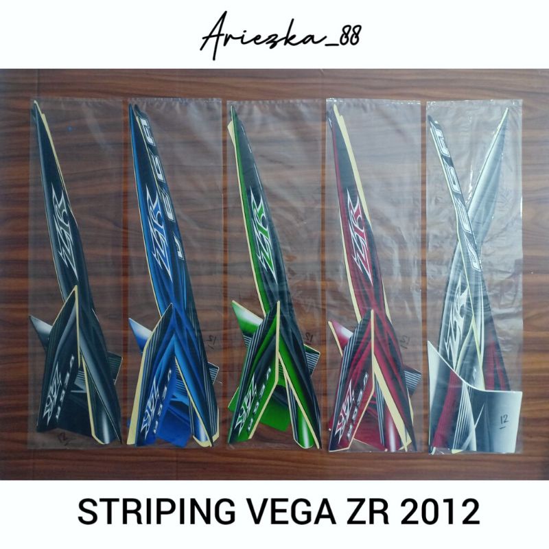Striping Vega ZR 2012 2013 / stiker lis bodi vega zr 2012