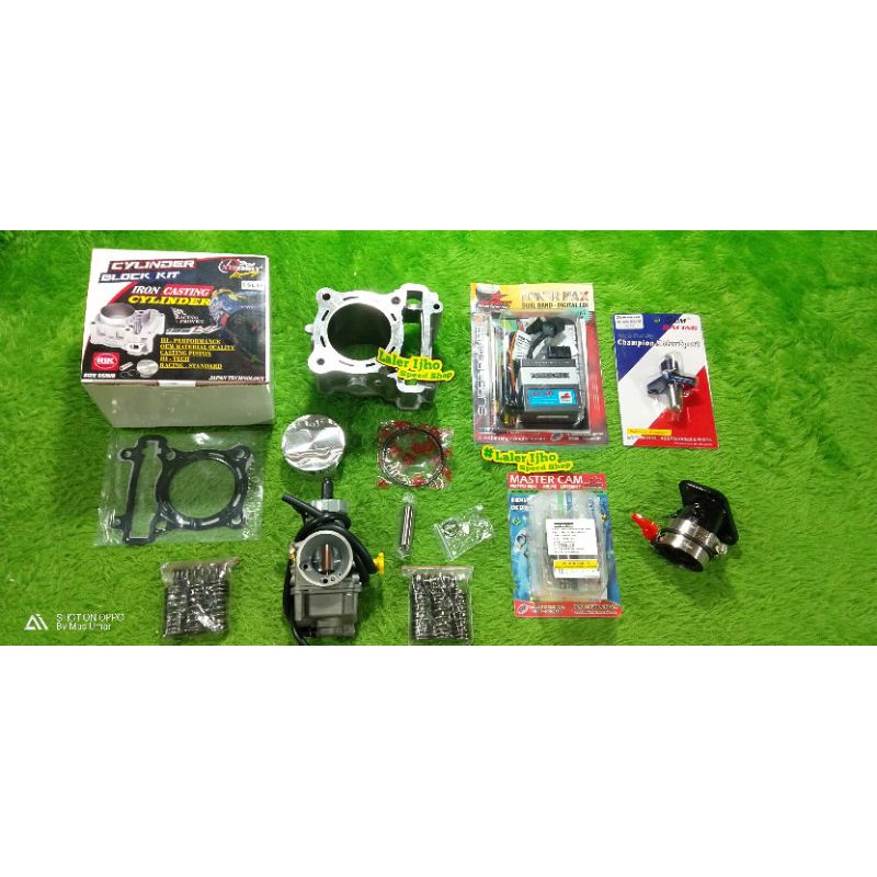 paket bore up 200 CC jupiter MX karbu