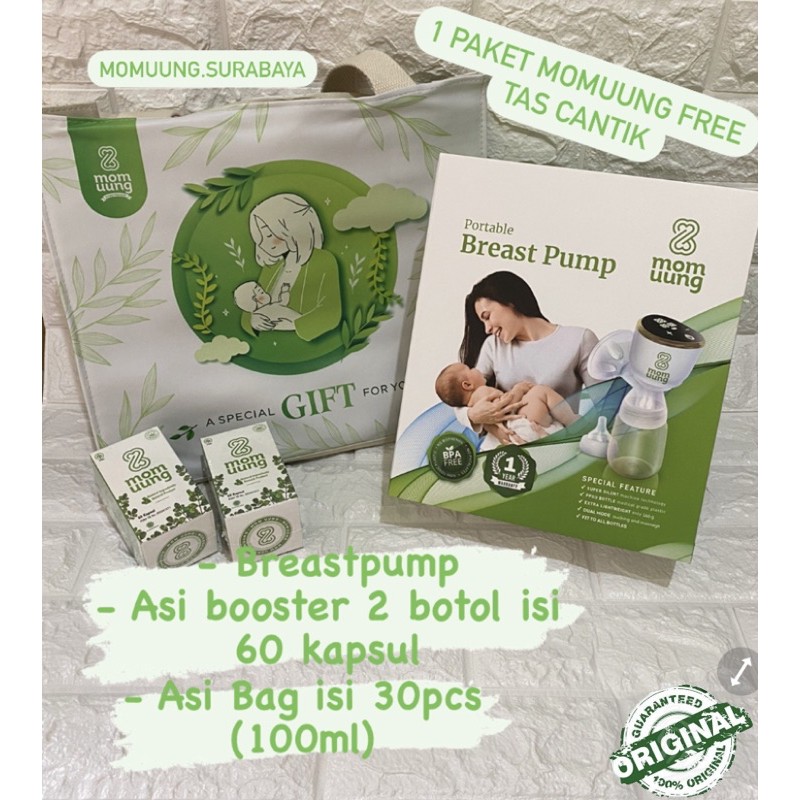 MOMUUNG Spesial gift package /FREE tas cantik mom uung paket gift spesial