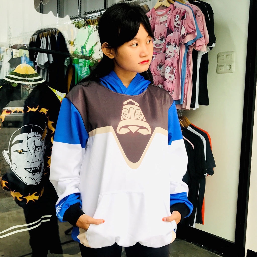 Hoodie Ganyu Cosplay Fullprint Game Genshin Impact Premium Unisex