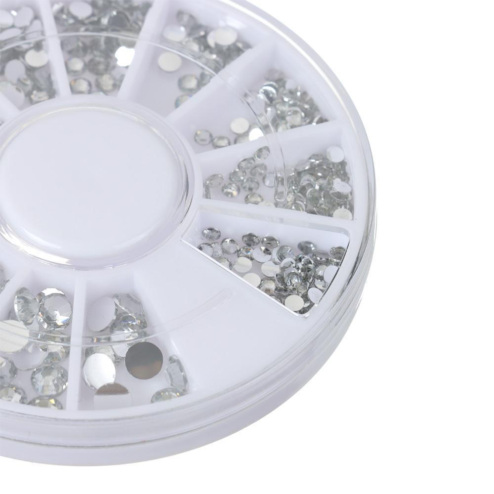 Solighter Nail Rhinestones Aksesoris Baru Kristal Kuku Art