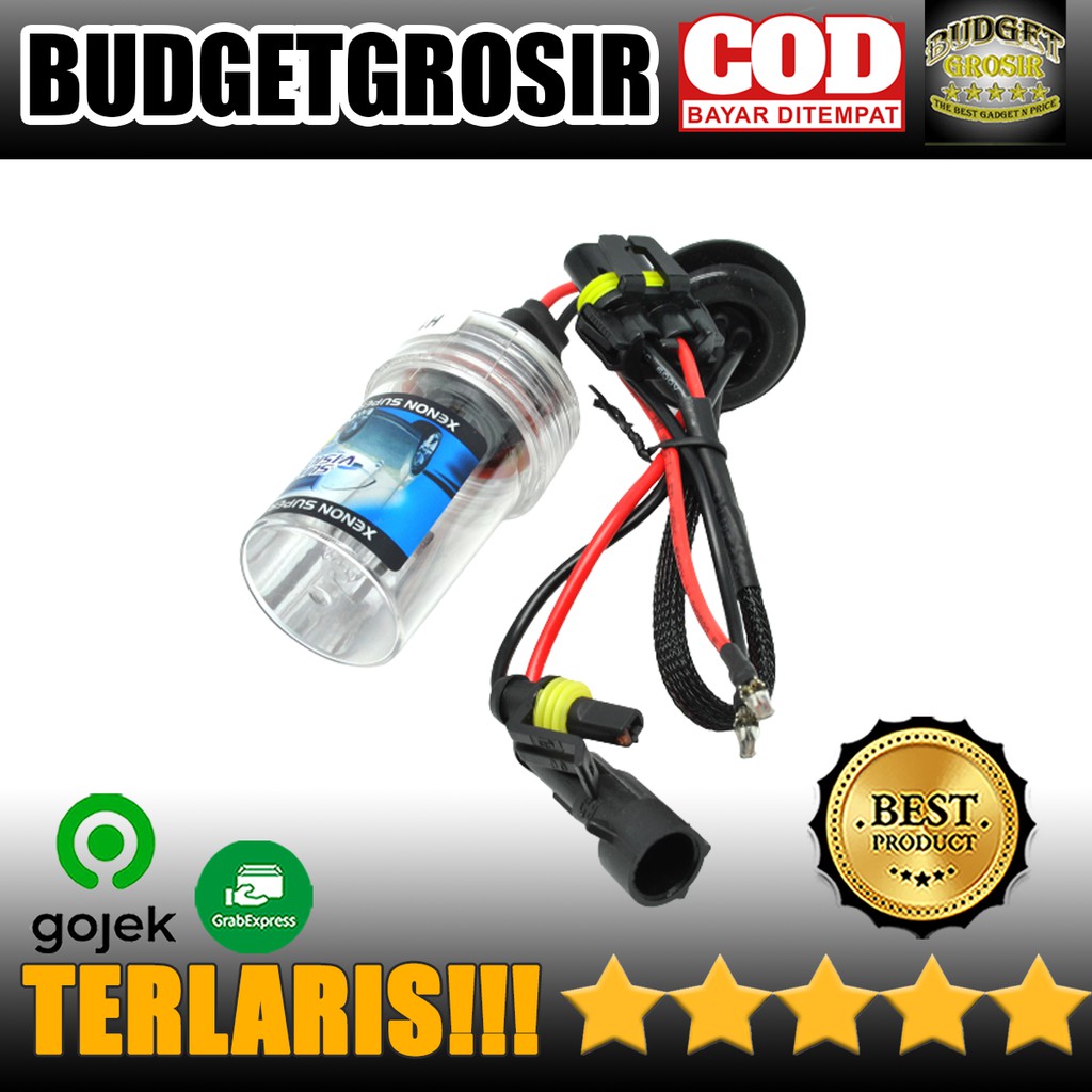 Lampu Mobil Headlight HID Xenon H11 6000K 35W 1 PCS - HLXG