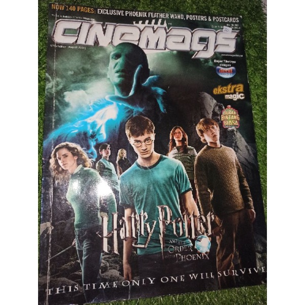 Majalah CINEMAGS - Harry Potter (preloved)