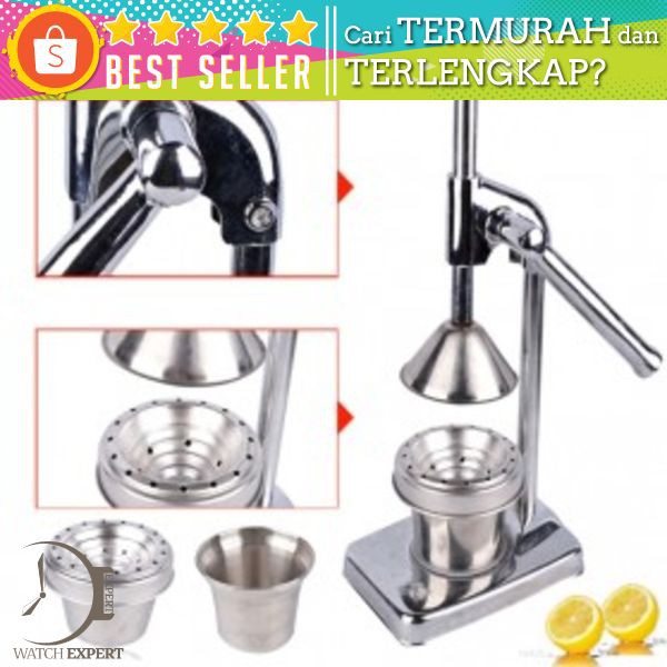 Alat Peras Jus Buah Stainless Steel - ZZJ2 - Silver