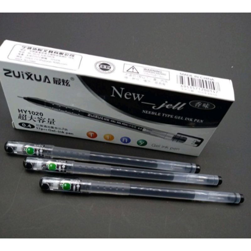 

Pulpen Gel Zuixua 0,4/BOIJIN 0,5/Pen gel Murah/Pen gel Murah 12 pcs/Bolpoin gel