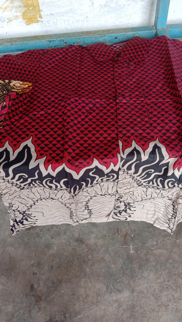 Baju Batik Pria Gus Azmi Syubbanul Muslimin Batik Katun Halus Hadroh Azzahir Santri Muslim, Moderen