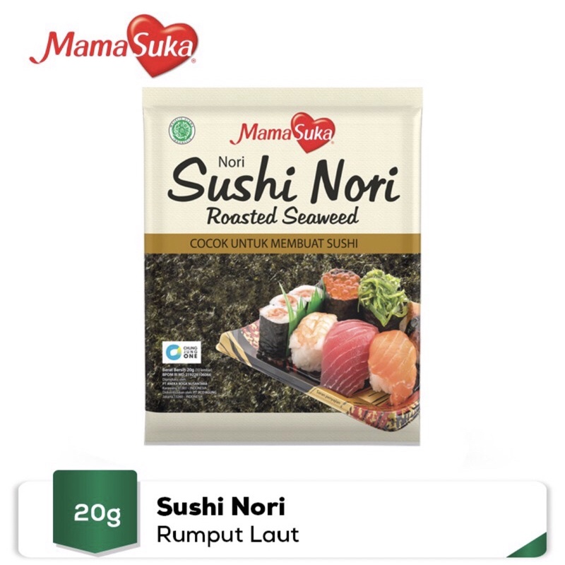

mamasuka sushi nori 20gram