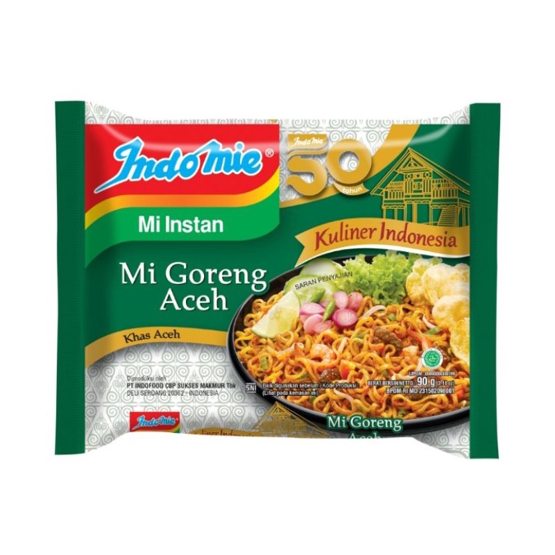 

Indomie Mi Instan Goreng Aceh 90 g