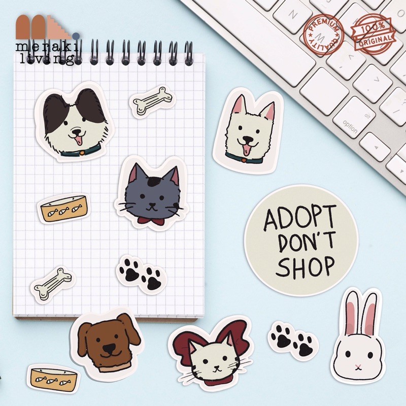 

CAT STICKERS | Stiker Kucing | Stiker Laptop | TUMBLR STICKER | Sticker aesthetic | stiker vinyl