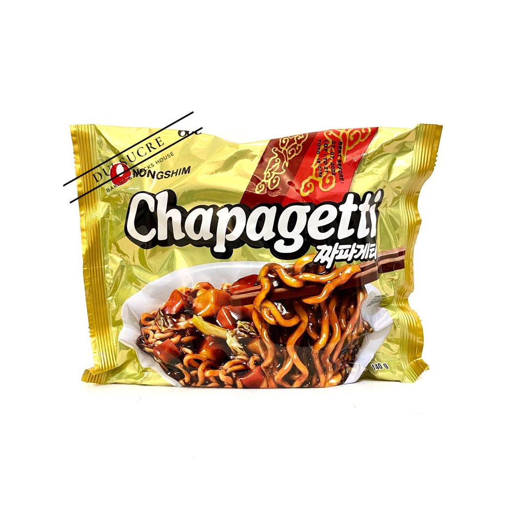 

Nongshim Chapaghetti Original / Chapagetti Spicy Parasite - Korean Black Spaghetti