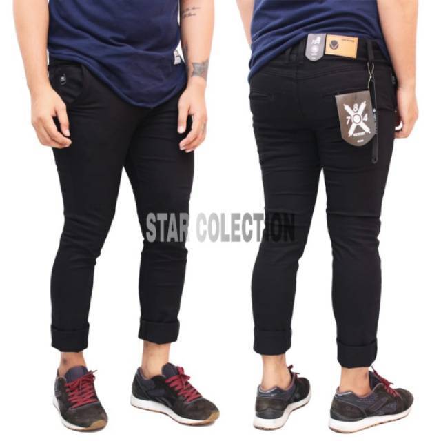 Celana chino panjang pria slim-fit 784 victory premium