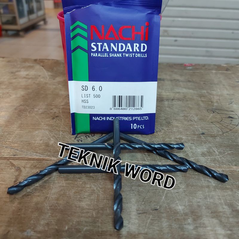 MATA BOR NACHI 6MM/ MATA BOR BESI NACHI 6MM