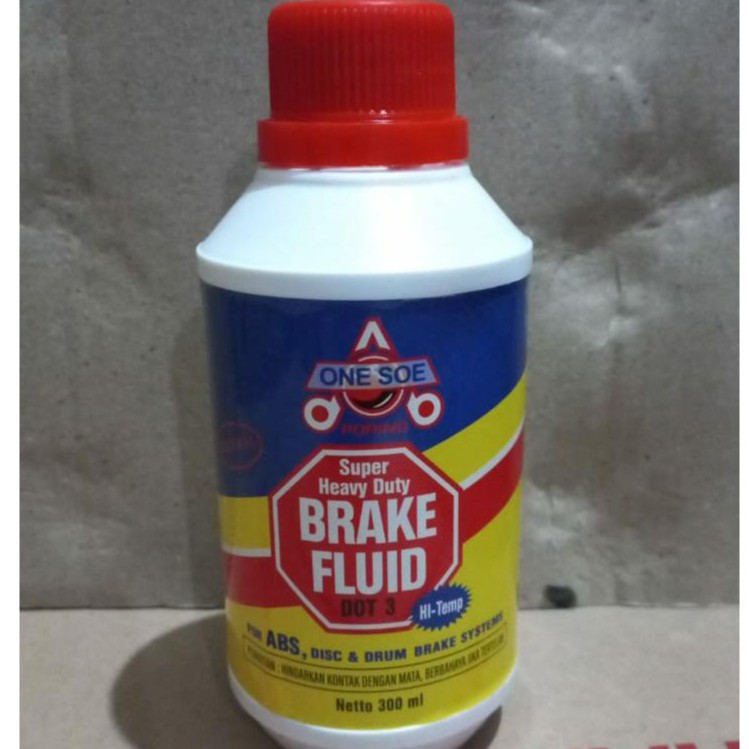 ONE SOE Minyak Rem Oil Oli Brake Fluid ONE SOE (Dot-3 / Dot 3) 300ml