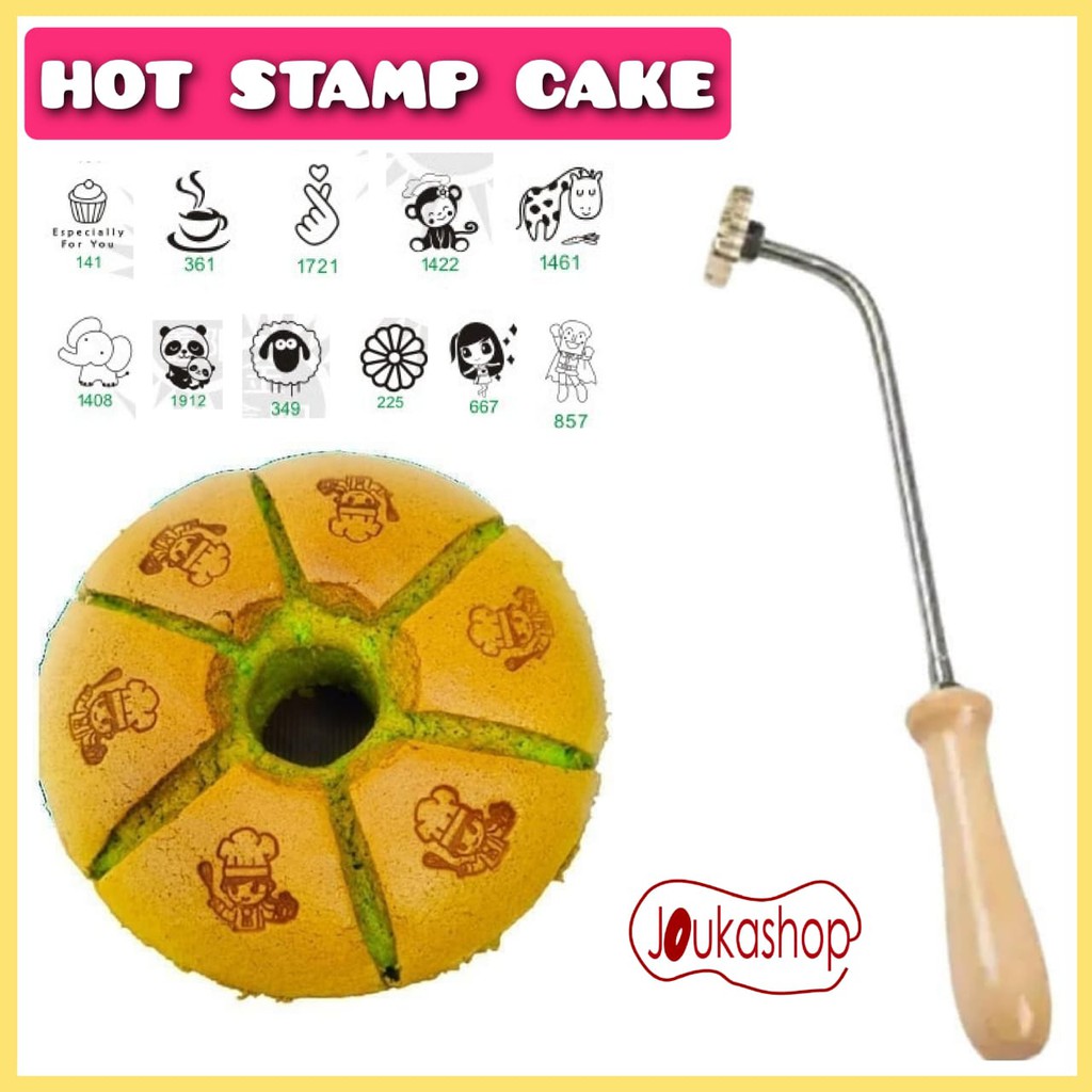 Hot Stamp Cake / Stempel Kue