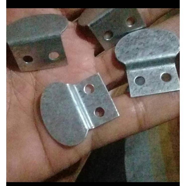 Klem penjepit kaca cermin L&Z 0,5mm.