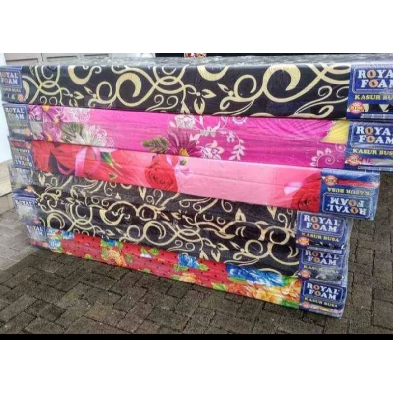 KASUR BUSA ROYAL FOAM 180x200x20 free bantal+guling