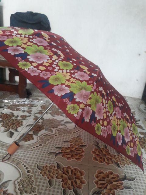 Payung Lipat 2 Motif Kembang Rhino