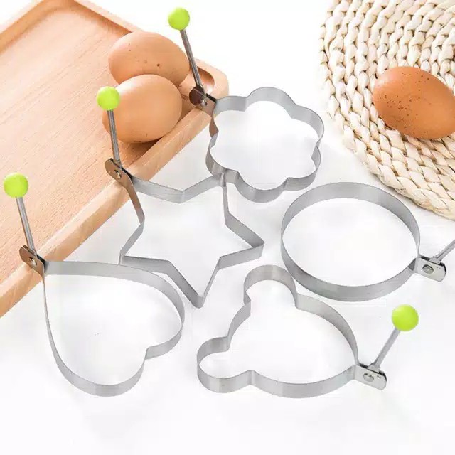 Alat Cetakan Telur Bermotif / Egg Mold