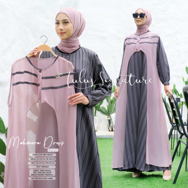 Mahmera dress premium by tulus signature