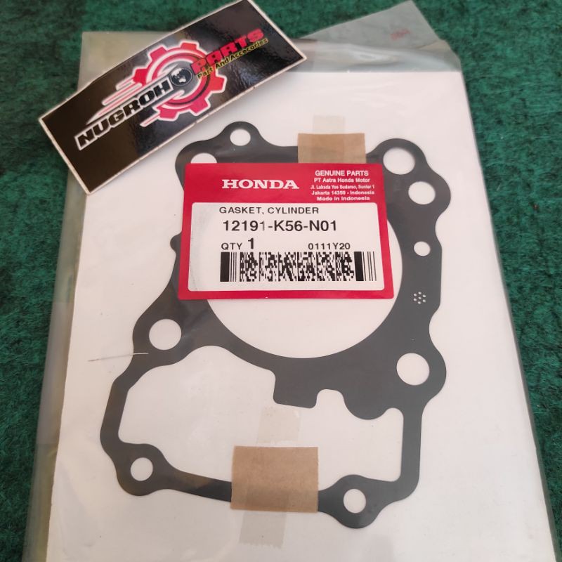 Gasket Cylinder Sonic 150R New CBR 150R K45G New CB150R K15G New CB150R K15M Supra GTR 150